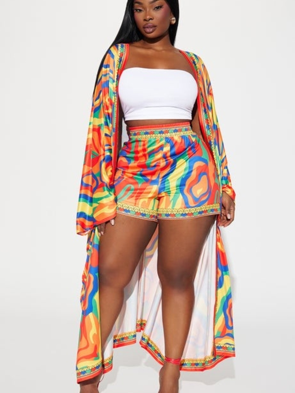 Forever With You Kimono Short Set